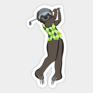 Everyday Sloths: Arnold Sticker